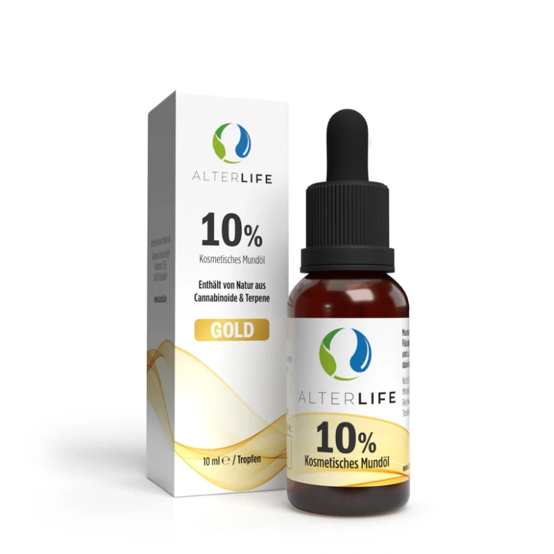 Gold CBD Mundöl 10 %