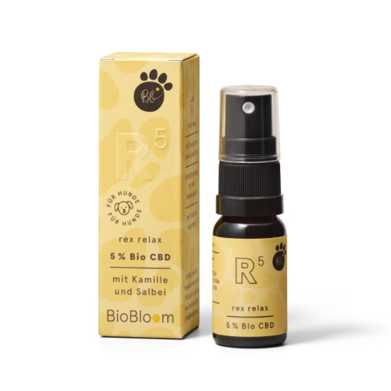 5% Bio CBD Öl für Hunde