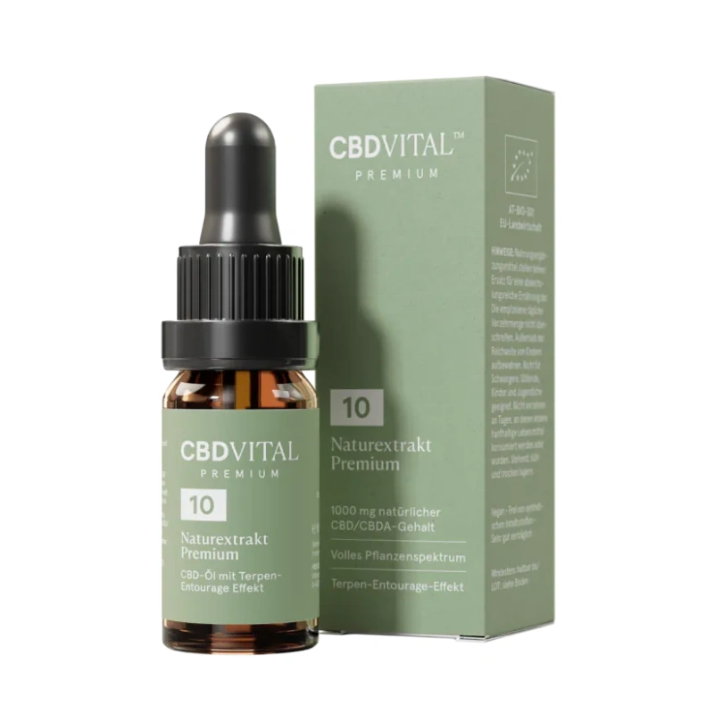 CBD Naturextrakt PREMIUM Öl 10%